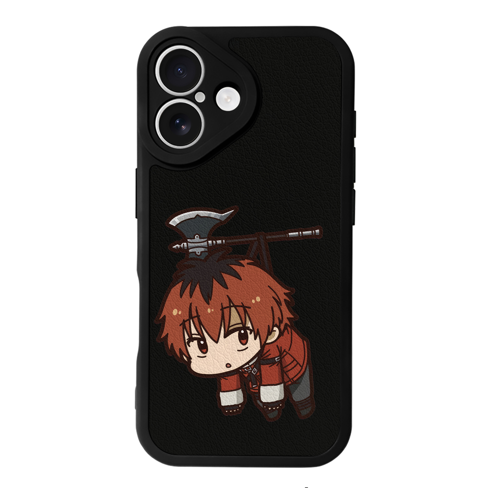 （画像用） 葬送のフリーレン Frieren 【iPhone 16シリーズ対応】シリコンスマホケース（レザー調） 材質：シリコン